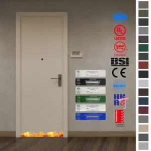 Fire Rated Doors, BS Certified FD30/FD60 timber doors for condo access.