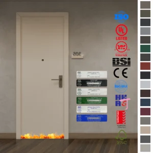 Fire Rated Doors, BS Certified FD30/FD60 timber doors for condo access.
