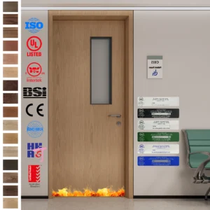 Bespoke Fire Rated Door options for hospitals.