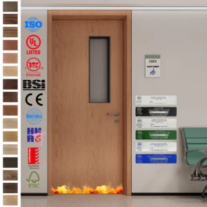 Fire Rated Doors for hospitals and commercial spaces.