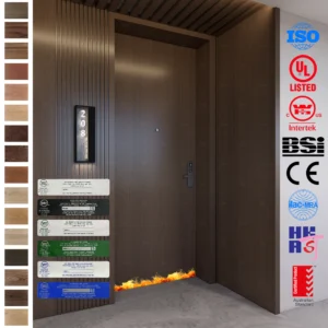 Fire Rated Door crafted for premium hotel interiors.