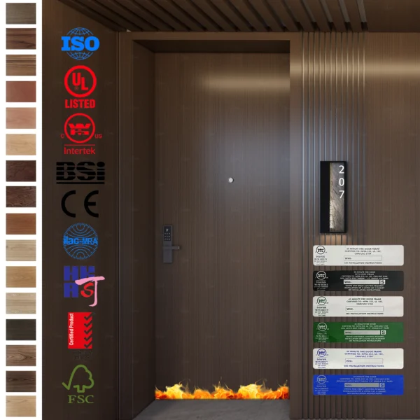 Fire Rated Door AS Listed & Australia Standard.