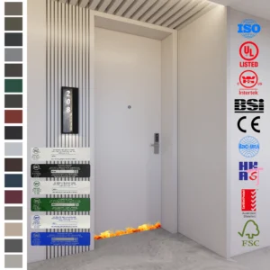 High-quality Fire Rated Door for hotels and interiors.