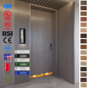 Discover our Fire Rated Door for hotel rooms.