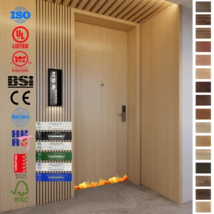 Shop premium Fire Rated Doors for hotel, apartment, and hospital rooms.