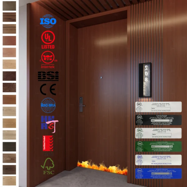 Find the perfect Fire Rated Door for your hotel room.