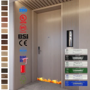 Discover our Fire Rated Door collection, featuring CE Certified Timber Doors.