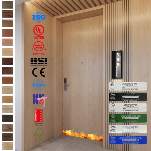 Shop our Fire Rated Door range, designed for guest bedrooms in hotels.