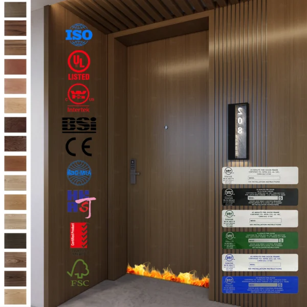 Explore our Fire Rated Door, crafted for hotels and patient rooms.