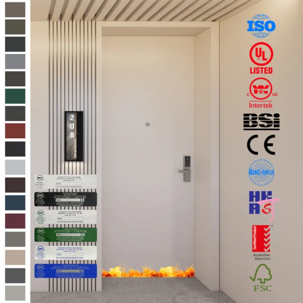 Fire Rated Door solutions for Saudi Arabia, Qatar, and Oman hotels.