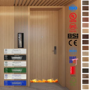 Fire Rated Door - Discover high-quality Foshan Hotel doors with CAN ULC certification.