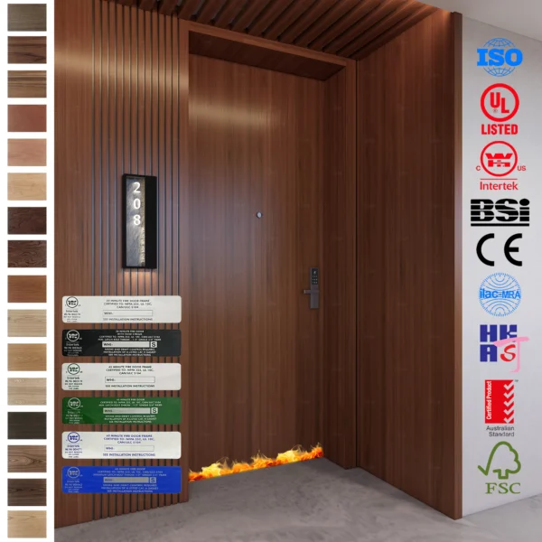 Fire Rated Door solutions for Foshan Spain Hotel.