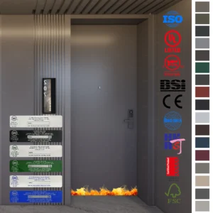 Shop ULC List Fire Rated Wood Doors for hotel guest rooms.