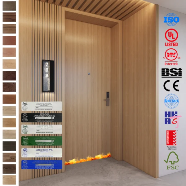 Fire Rated Door built for safety and design.