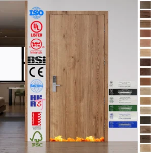 Fire Rated Door AS16034 certified for Australia & New Zealand hotels.
