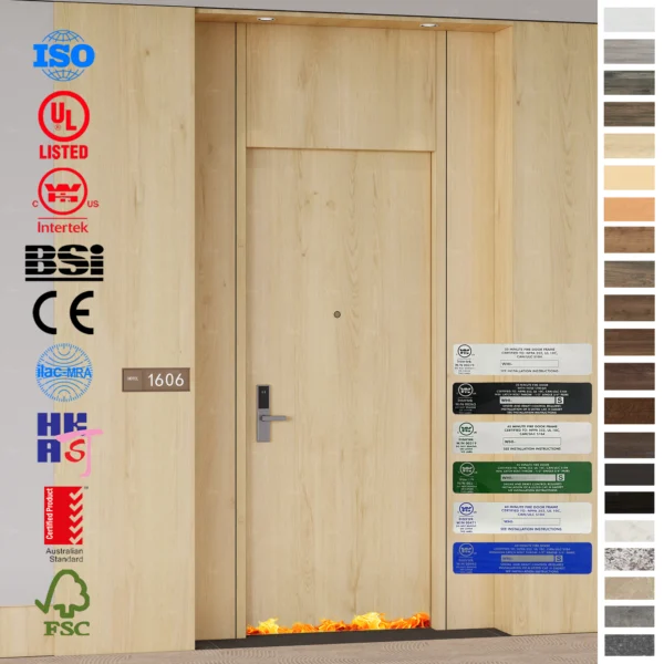 High-quality Fire Rated Door supplier for hotels and apartments.