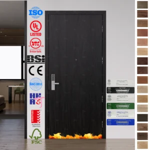 Fire Rated Door UL standards for 60 minutes protection.