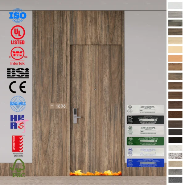 Fire Rated Door AS1905-1 standard, Australia approved.