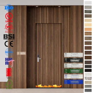 Fire Rated Door manufacturer providing HPL fireproof wood doors.