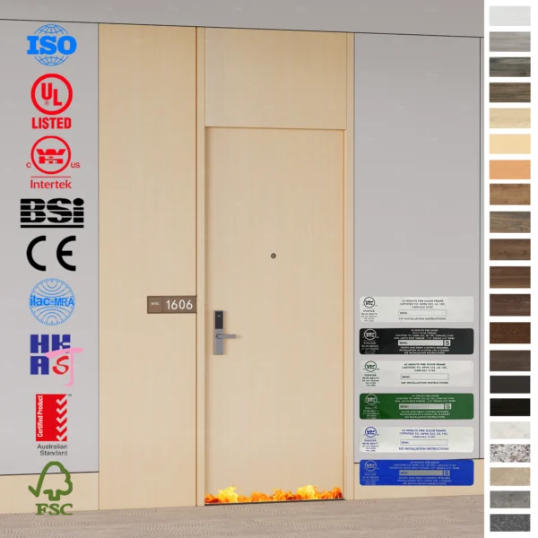 Fire Rated Door solutions from China for Australia & NZ hotels.