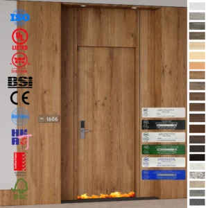 Export Fire Rated Door FD30 FD60 to Europe.