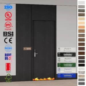 Fire Rated Door manufacturer for hotel projects in UK.