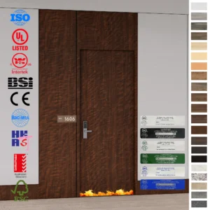 Fire Rated Door offering U-L Certified HPL, 60/90 minute safety.
