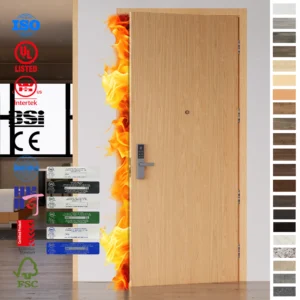 Fire Rated Door AS15304 certified for Australia hotels.