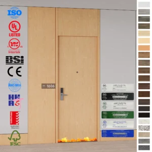 Premium Fire Rated Door for hotel and project use in Australia and New Zealand.