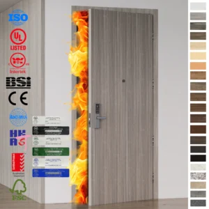 Fire Rated Door for US hotels with NFPA certification.