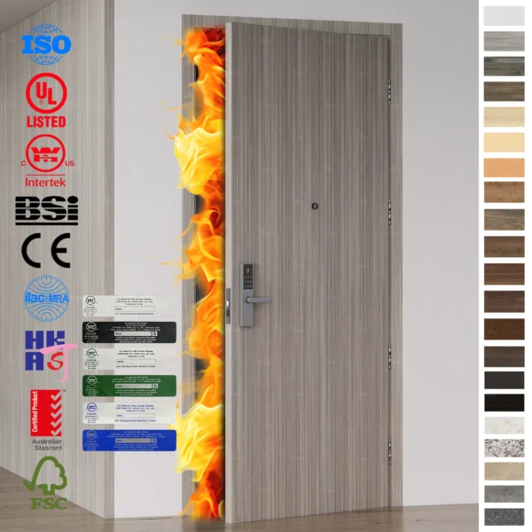 Fire Rated Door for US hotels with NFPA certification.