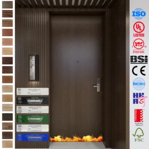 Discover Fire Rated Door solutions EI60 EI90 for hotels.