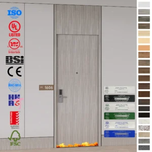 Fire Rated Door factory direct sales for American hotel rooms.