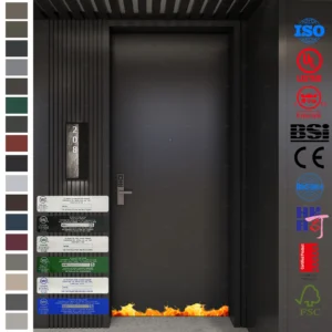 Fire Rated Door factory direct supply to Dominica and Jamaica hotels.