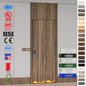 Upgrade your Spain hotel interior with Fire Rated Door EN1634-1.