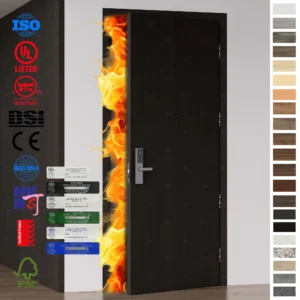 Fire Rated Door with 35DB soundproofing, AS15304 approved.
