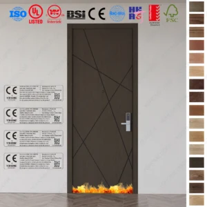 EN 1634-1 certified Fire Rated Door supplier in China.