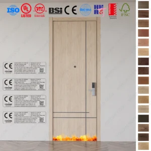 Fire Rated Door designed for Spain hotels.