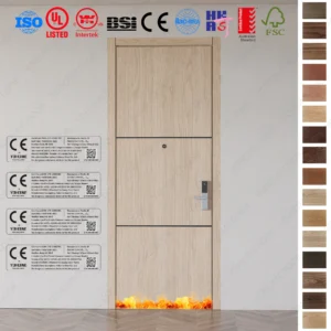 Explore custom EI 60 Fire Rated Door solutions for hotel projects in Britain.
