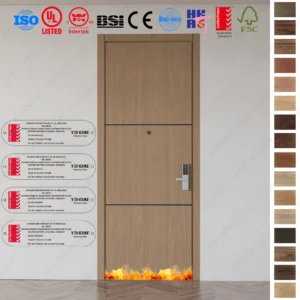 AS 1905 certified Fire Rated Door manufacturer in China.