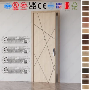 Fire Rated Door for luxury hotel guest rooms in the UK.